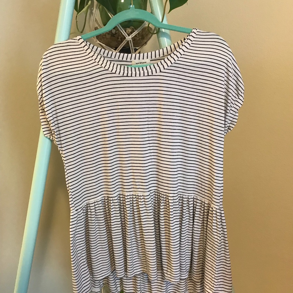 Nordstrom Loose Peplum Blouse